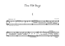 The Old Songs for piano: The Old Songs for piano by Петр Петров