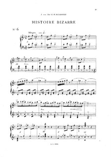 Vingt pièces nouvelles: No.6 Histoire bizarre by Теодор Дюбуа