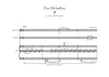 The Old Letters for clarinet, violoncello and piano: Letter II by Петр Петров