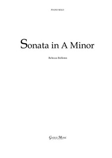 Sonata in A minor: Часть I by Rebecca Belliston