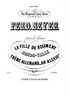 Les progrès des jeunes élèves, Op.88: No.5 Rondo Valse by Фердинанд Бейер