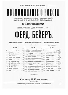 Bluettes du Nord, Op.103: No.8 Romance de Titov by Фердинанд Бейер