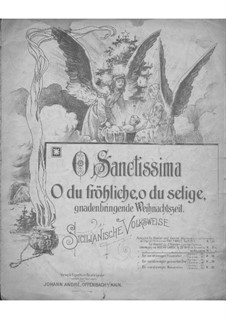 Фантазии на темы народных песен, Op.232: No.76 O Sanctissima by Густав Ланге