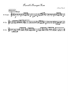 Martial Air (Trumpet tune and Air): Для трубы by Генри Пёрсел