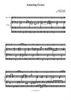 Для двух инструментов: Для блокфлейты и органа by folklore