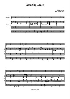 Для двух инструментов: Для альт саксофона и органа by folklore