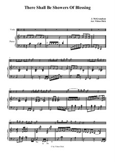 Благословений потоки: Для альта и фортепиано by Джеймс  Макгранан