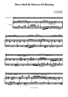 Благословений потоки: Для трубы in C и фортепиано by Джеймс  Макгранан