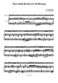 Благословений потоки: Для фагота и фортепиано by Джеймс  Макгранан