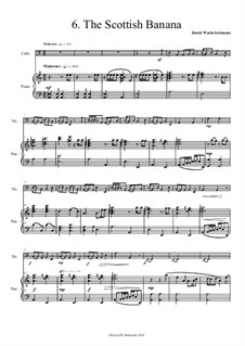 No.6 The Scottish banana: Для виолончели и фортепиано by Дэвид Соломонс