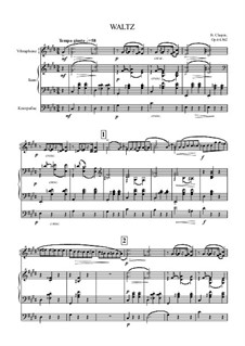 No.2 до-диез минор: For vibraphone, bayan and double bass by Фредерик Шопен