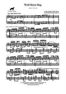 Wall Street Rag: Мастер-версия by Скотт Джоплин
