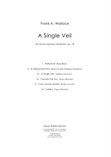 A Singel Veil, Op.16: A Singel Veil by Frank Wallace