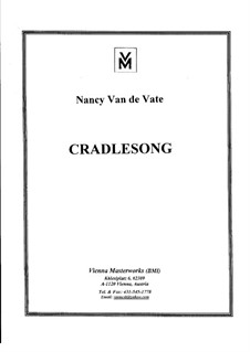 Cradlesong: Cradlesong by Nancy Van de Vate