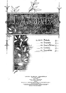 Испанские песни, Op.232: No.5 Сегидилья by Исаак Альбенис