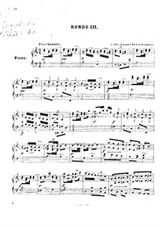Коллекция II, Wq 56: Rondo in A Minor by Карл Филипп Эммануил Бах