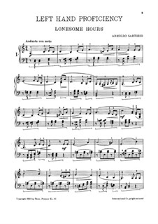 Left Hand Proficiency: Left Hand Proficiency by Вольфганг Амадей Моцарт, Кристоф Виллибальд Глюк, Феликс Мендельсон-Бартольди, Роберт Шуман, Рихард Вагнер, Даниэль Обер, Арнольдо Сарторио