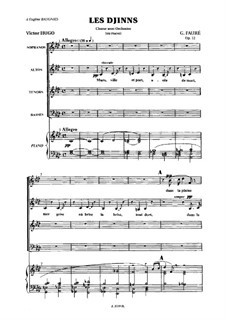 Джинны, Op.12: Джинны by Габриэль Форе