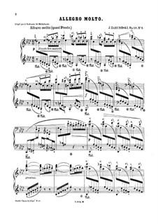 Les Roses et Les Épines, Op.13: No.4 Allegro Molto by Юлиуш Зарембский