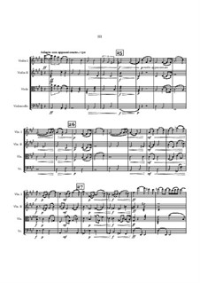 String Quartet No.5 in D minor: 3rd and 4th movements by Jordan Grigg