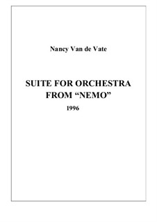 Suite for Orchestra from 'Nemo': Партитура by Nancy Van de Vate
