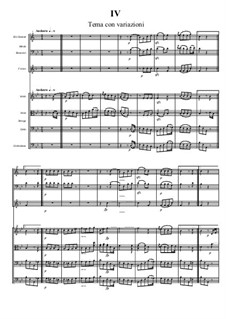 Септет для духовых и струнных, Op.20: Часть IV by Людвиг ван Бетховен