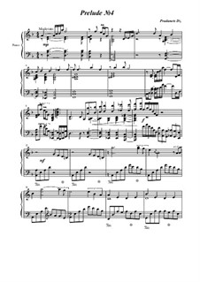 Prelude No.4, Op.3: Prelude No.4 by Дмитрий Проданец