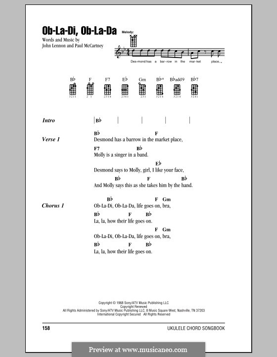 Instrumental version: Для укулеле by John Lennon, Paul McCartney