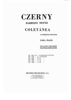 Шестьдесят небольших эскизов: Для фортепиано by Карл Черни