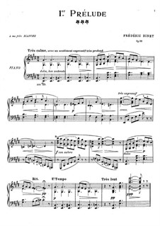 Прелюдия No.1, Op.99: Прелюдия No.1 by Frédéric-Augustin Binet