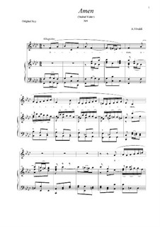 Stabat Mater, RV 621: No.9 Amen (F Minor) by Антонио Вивальди