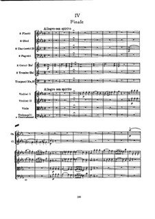 Симфония No.103 ми-бемоль мажор 'С тремоло литавр', Hob.I/103: Часть IV by Йозеф Гайдн