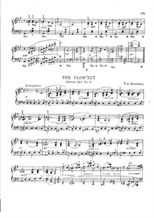 Лесные идиллии, Op.19: No.1 The Flow'ret by Эдвард Макдоуэлл