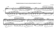 3 antimetrical piano pieces for advanced students: Piece No.1, book II, MVWV 363 by Maurice Verheul