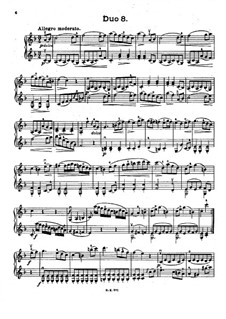 Двенадцать маленьких дуэтов для двух скрипок, Op.38: Дуэт No.8 by Жак-Фереол Мазас