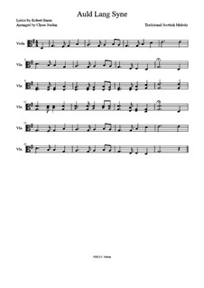 Vocal-instrumental version: For viola by folklore