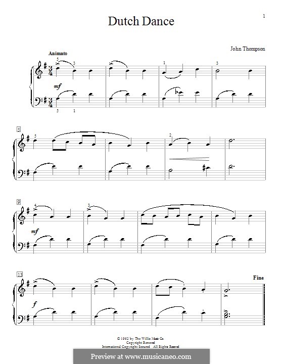 гиллок пьесы для фортепиано. морская черепашка ноты для фортепиано. гиллок колокольчики ноты для фортепиано. томпсон ноты. пьесы для фортепиано для начинающих.