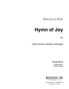 Hymn of Joy: Hymn of Joy by Douglas Pew