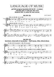Language of Music. Contemporary solfegge method: Pdf 06 by Joan Yakkey