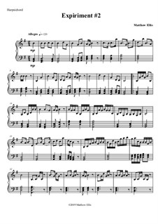 Expiriment No.2: Партия клавесина by Matthew Ellis