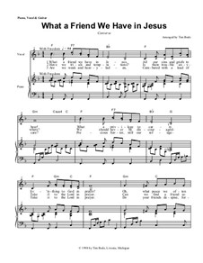 Что за друга мы имеем: Piano-vocal score (with chords) by Charles Crozat Converse