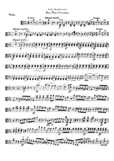 Рюи Блаз, Op.95: Партия альтов by Феликс Мендельсон-Бартольди