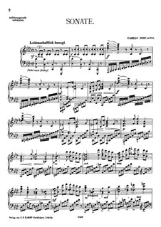 Соната, Op.15: Соната by Камилло Хорн