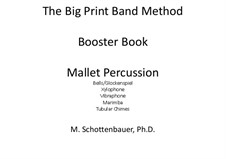 Booster Book: Mallet percussion by Michele Schottenbauer