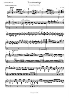Токката и фуга ре минор обработка. И. С. Бах. Токката и фуга Ре минор, BWV 565. Токката и фуга 565 Бах. Ноты токката Ре минор для аккордеона. Фуга Ре минор Иоганн Себастьян Бах Ноты.