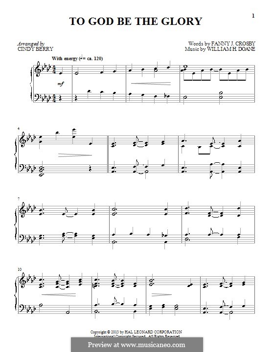 Blessed Assurance: Для фортепиано by William Howard Doane