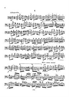 Двенадцать каприсов для виолончели, Op.25: Каприс No.4 by Карло Альфредо Пиатти