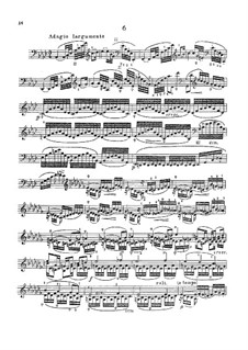 Двенадцать каприсов для виолончели, Op.25: Каприс No.6 by Карло Альфредо Пиатти