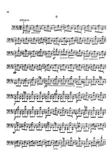 Двенадцать каприсов для виолончели, Op.25: Каприс No.9 by Карло Альфредо Пиатти