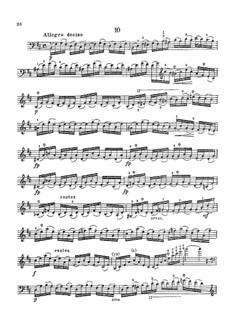 Двенадцать каприсов для виолончели, Op.25: Каприс No.10 by Карло Альфредо Пиатти